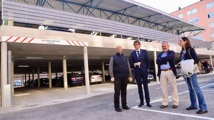 Aparkaleku berria du Arana auzoak