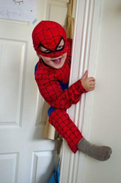 'Spiderman, spiderman'