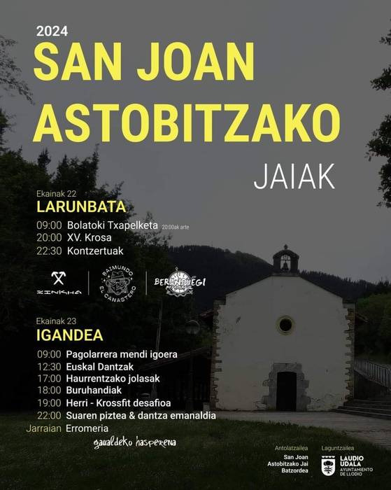 San Joan Astobitzako jaiak, Zinkha+ Beranduegi