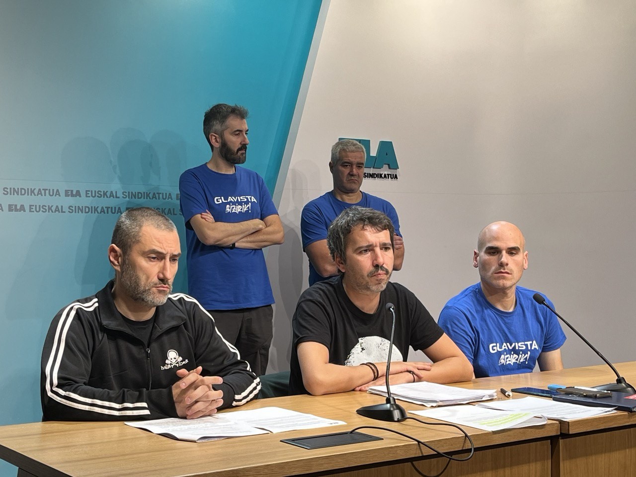 Glavistako langileek enpresa erreskatatzeko eskatu diote Eusko Jaurlaritzari