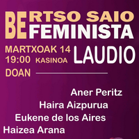[BERTSO SAIO FEMINISTA] Aner Peritz, Haira Aizpurua, Eukene de las Aires, Haizea Arana