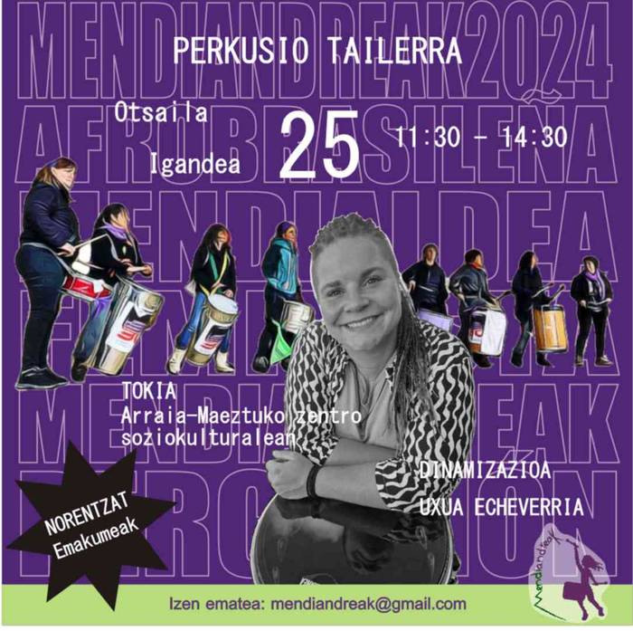 Perkusio tailerra