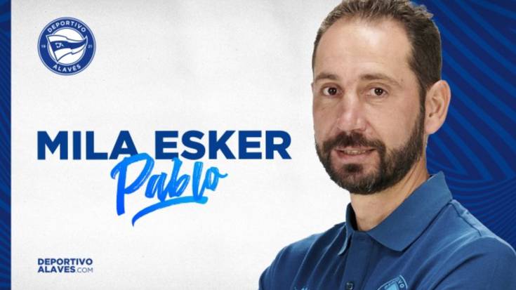 Pablo Machin entrenatzailea kargutik kendu du Alavesek