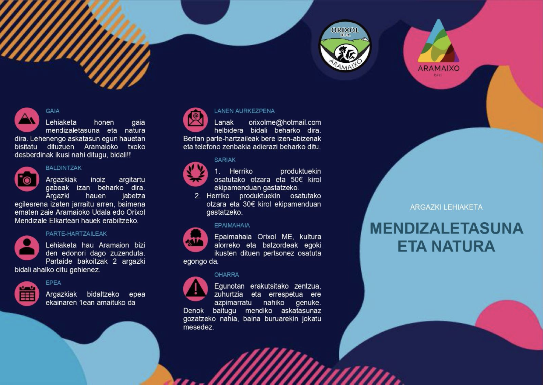 'Mendizaletasuna eta natura'