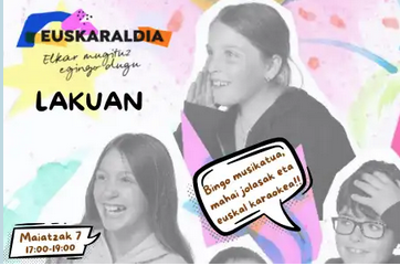 'Lakuan ere euskaraz blai'