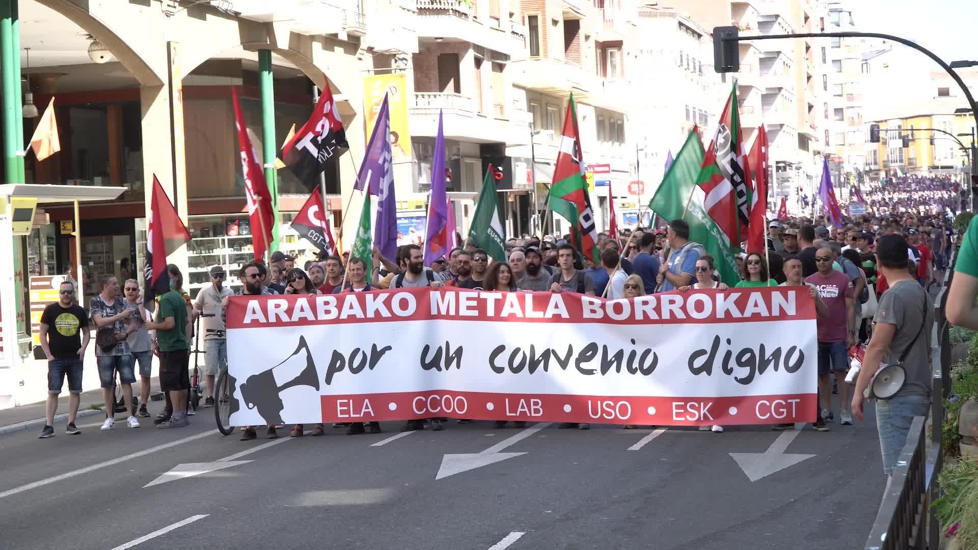Hitzarmen berria sinatu dute Arabako metalean