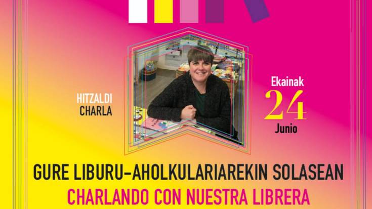 [HITZALDIA] Gure liburu-aholkulariarekin solasean