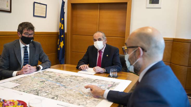 Zabalganarako tranbia Lovaina plazaren bidez erdialdearekin lotzea planteatu dute