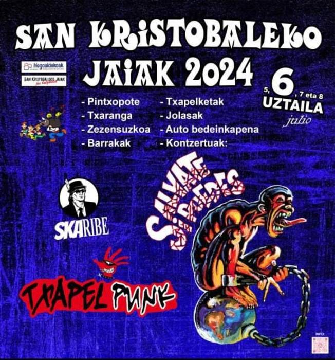 San Cristobal jaiak, Txapelpunk