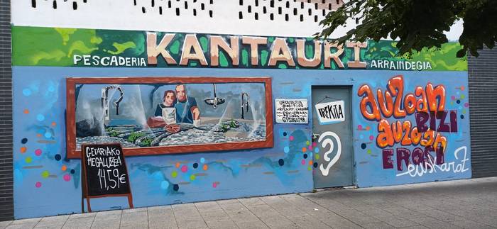 Auzoan bizi, auzoan erosi: euskaraz!