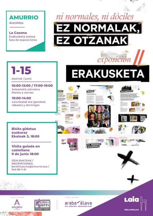 'Ez normalak, ez otzanak'