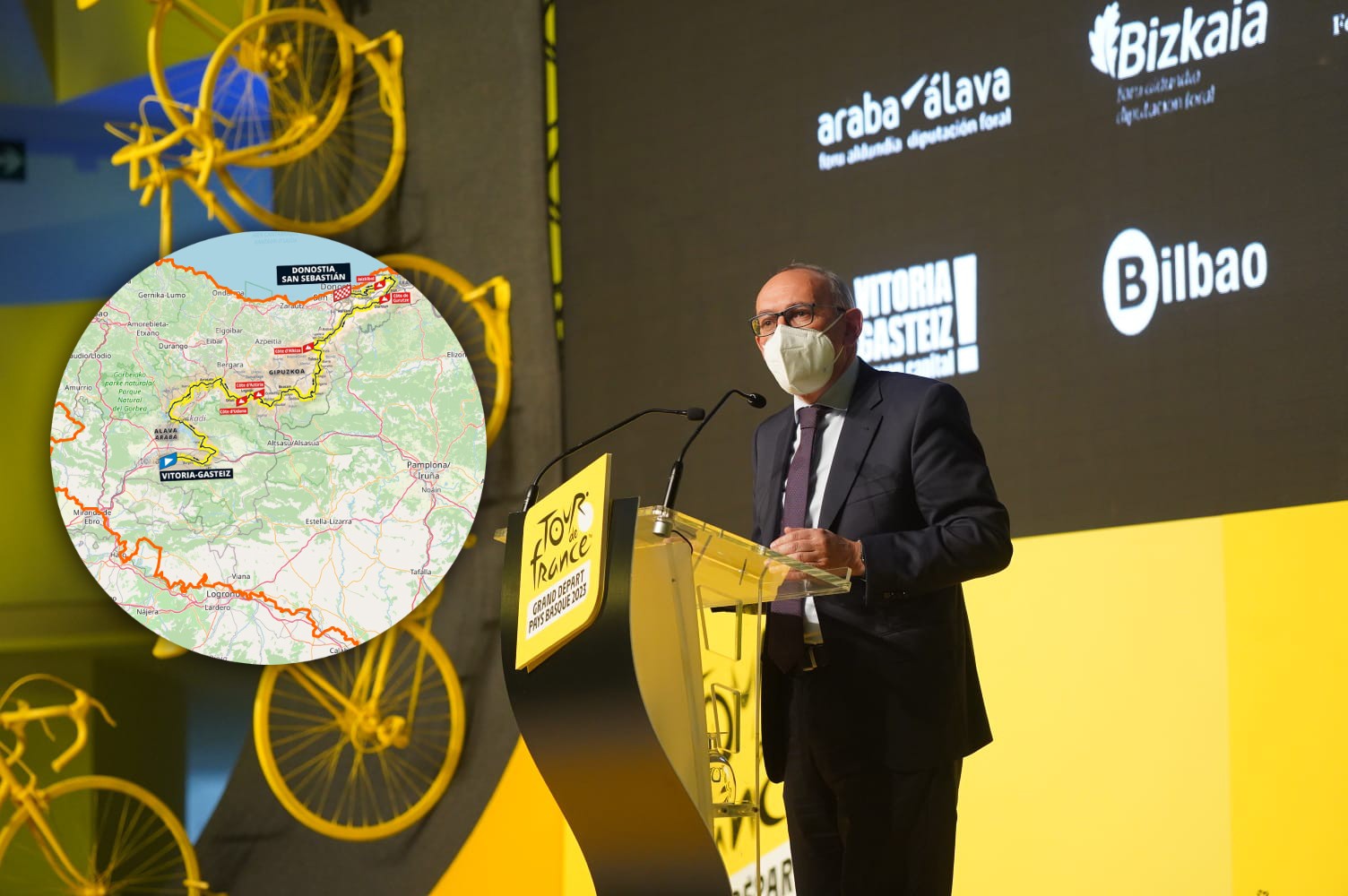 Nolakoa izango da 2023ko Tourrean Gasteiztik irtengo den etapa?