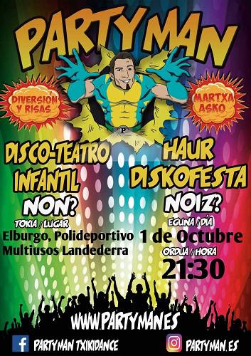 [HAURRENTZAKO EKINTZA] Diskofesta