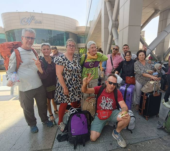 Gazara martxa egitekoak ziren euskaldunetako batzuk atxilotu dituzte