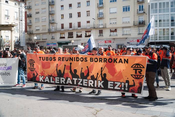 Hartzekodunen konkurtsoa aurkeztu du Tubos Reunidosek