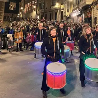 Kalejira+Kandelak piztea, Euskararen Nazioarteko Egunean