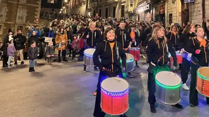 Kalejira+Kandelak piztea, Euskararen Nazioarteko Egunean