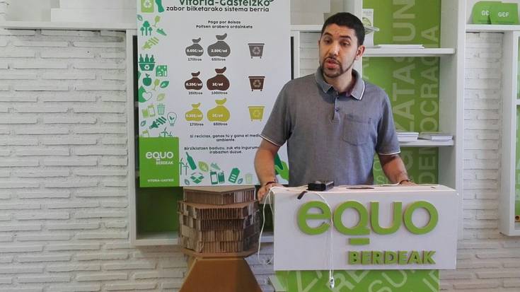 Gasteizko zaborra kudeatzeko sistema berria proposatu dute