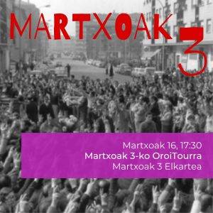[EKINTZA OSAGARRIA] Martxoak 3 OroiTour