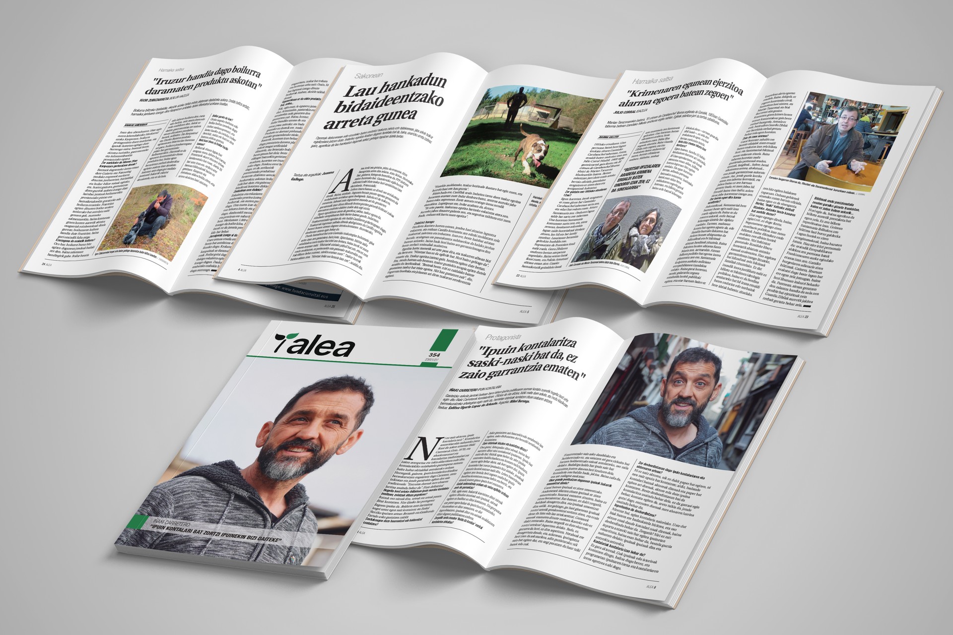 Iñaki Carretero, Indartxu txakur egoitza, Carabancheleko krimena eta Merkatruf, aste honetako ALEAn