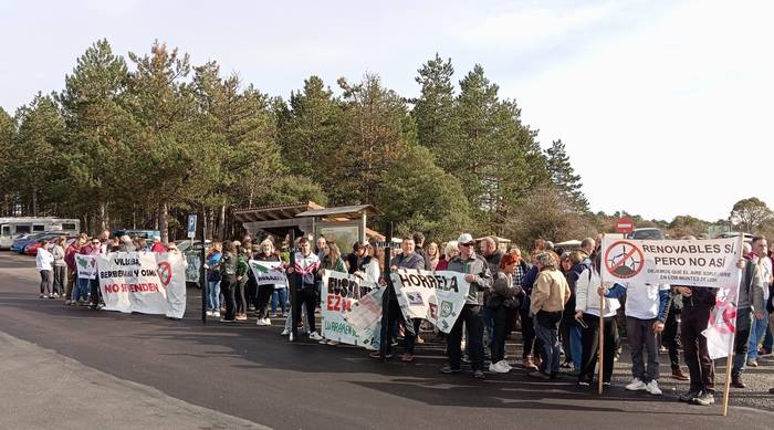 Burgos eta Araba arteko Solaria 20 proiektua arbuiatu dute