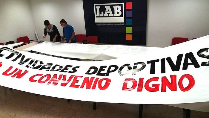 Zalantzak agertu ditu LABek kirol jardueretako langileen akordioaren inguruan