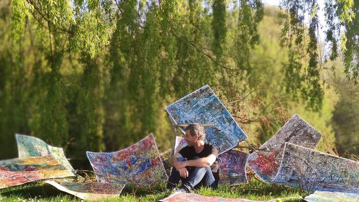 Igor Agirrek akuarelaz berrikusi ditu bere disko kuttunenak