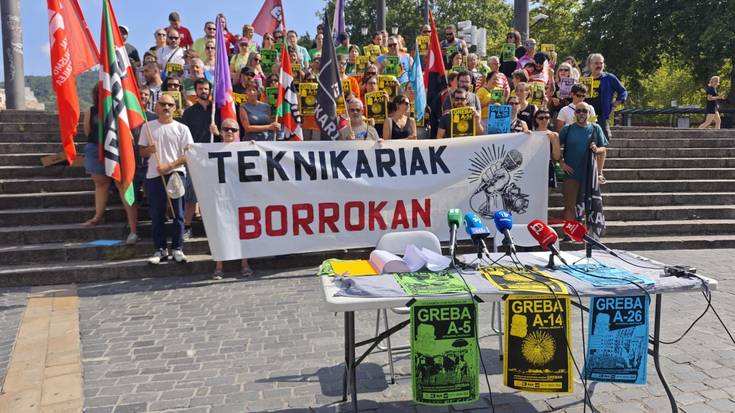 Ikuskizunetako teknikariek greba egingo dute abuztuaren 5ean