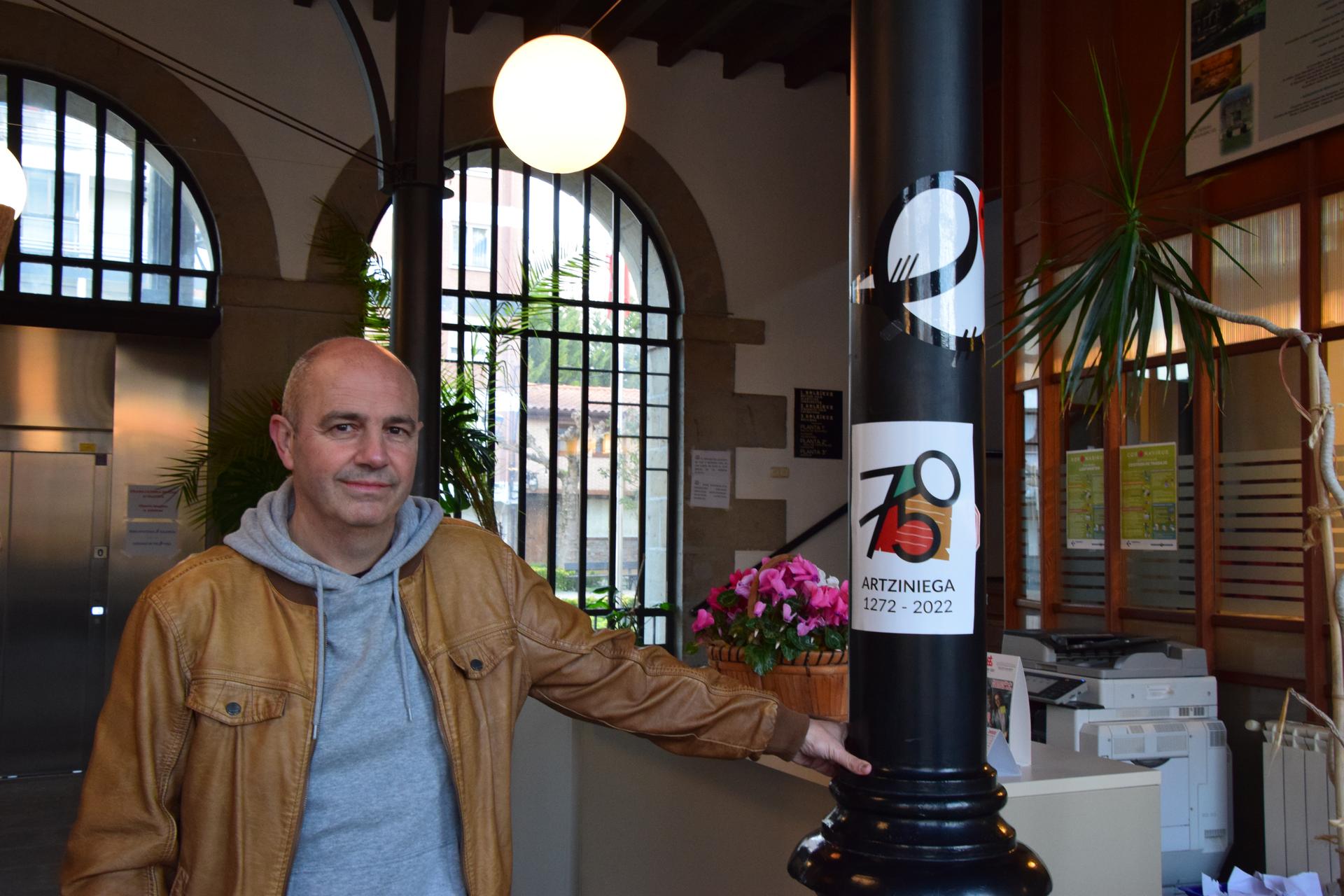 "Artziniega mapan jarri nahi dugu 750. urtemugarekin"
