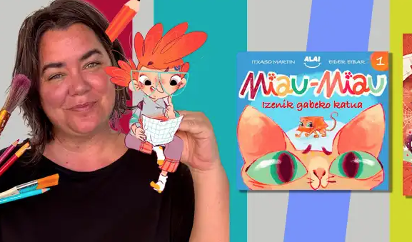 Liburu Azoka: Marrazketa magikoa zuzenean Eider Eibarrekin
