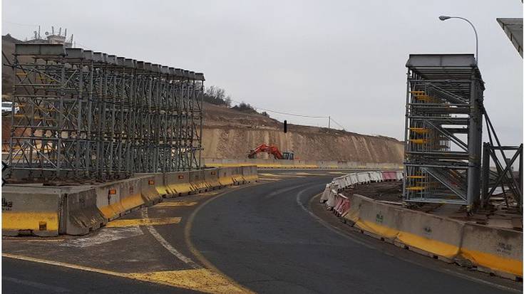 N-124 errepidea moztuko dute gaur, Berantevillan