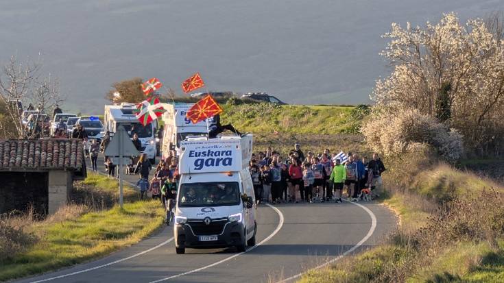 Korrika Arabako lurretan zehar