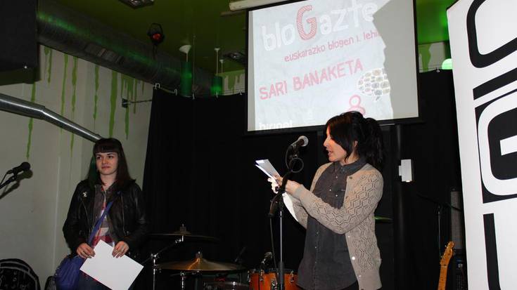 BloGazte lehiaketak Gasteizko euskarazko blogik onenak saritu ditu