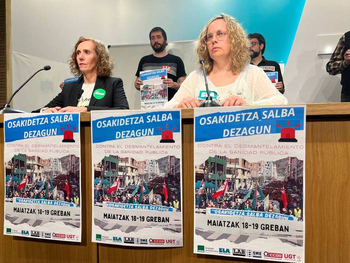 Bi eguneko greba Osakidetzan, hauteskundeen atarian