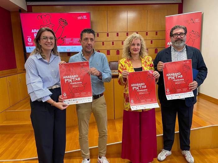 Urrezko Pintxoa bilatzeko lanean