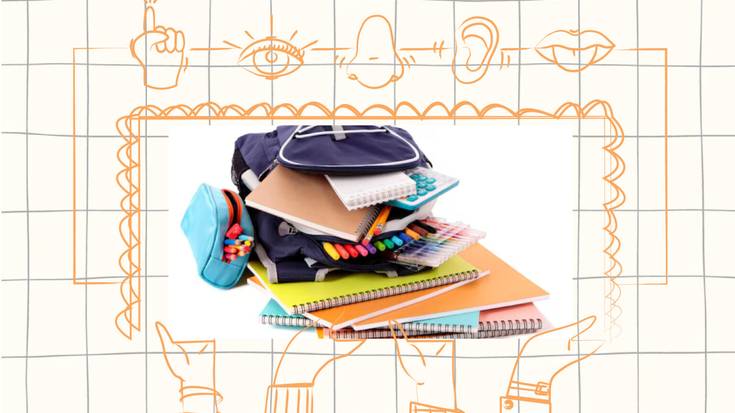 Eskolako materiala apaindu